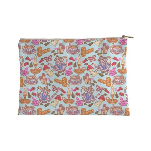 Cottagecore Peens Pattern Accessory Bag